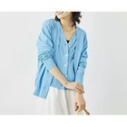 【ノーリーズ/NOLLEY'S】の《手洗い可能》ベストドッキングVネックカーディガン 人気、トレンドファッション・服の通販 founy(ファニー) ファッション Fashion レディースファッション Fashion for Women トップス・カットソー Cut & Sew Tops カーディガン・羽織り Layered Style Cardigans ベスト&ジレ / 重ね着スタイル Vests & Gilets Vネックトップス V-Neck Tops / V-Cut Neckline Shirts 2026年 2026 アンサンブル Ensemble Set カーディガン Cardigan, Knitwear ドッキング Docking, Mixed Material ベスト Vest, Waistcoat thumbnail ブルー|ID: prp329100004887534 ipo3291000000036494086