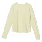 【エムセブンデイズ/M7days】の【洗える】クルーネックシアーTシャツ ライム|ID: prp329100004887539 ipo3291000000037249769