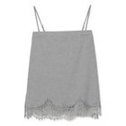 【エムセブンデイズ/M7days】の【接触冷感】【洗える】3WAYレースキャミ グレー|ID:prp329100004887540