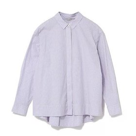 【ドロウェル/drawell】のバックフレアシャツ 人気、トレンドファッション・服の通販 founy(ファニー) ファッション Fashion レディースファッション Fashion for Women トップス・カットソー Cut & Sew Tops シャツ・ブラウス・オフィスカジュアル Elegant Blouses & Button-Ups バッグ Bags ストライプ Stripe, Striped Pattern パステル Pastel, Soft Color フレア Flare, Flared 夏 Summer 洗える Machine Washable |ID:prp329100004887542