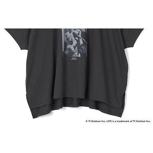 【スアデオ/suadeo】の【suadeo別注】LIFE YALE JOEL猫Tシャツ 大人の最旬トレンドファッション＆コーディネート founy(ファウニー) 　ファッション　Fashion　レディースファッション　Fashion for Women　トップス・カットソー　Cut & Sew Tops　シャツ・ブラウス・オフィスカジュアル　Elegant Blouses & Button-Ups　ロングTシャツ・Tシャツ　Longline T-Shirts & Tees　洗える　Machine Washable　グラフィック　Graphic, Graphic Design　コレクション　Collection, Seasonal Line　シンプル　Simple, Minimal　ジャケット　Jacket, Outerwear　スリット　Slit, Slit Detail　女優　Actress Style, Celebrity Inspired　雑誌　Magazine, Fashion Magazine　猫　Cat, Kitty　バランス　Balance, Style Balance　プリント　Print, Printed Pattern　別注　Limited Edition, Custom Order　モチーフ　Motif, Design Theme　モノトーン　Monotone, Black and White　夏　Summer　ビジネス 仕事 通勤　Business / Work / Commuting　 other-1|ID: prp329100004887583 ipo3291000000037245285