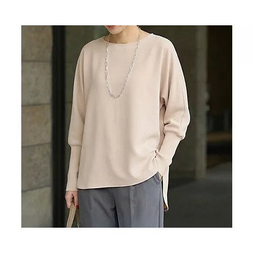 【スタイルデリ/STYLE DELI】の【LUXE】ノーブルジョーゼットプルオーバー 人気、トレンドファッション・服の通販 founy(ファニー) 　ファッション　Fashion　レディースファッション　Fashion for Women　トップス・カットソー　Cut & Sew Tops　カジュアルプルオーバー・ニットトップス　Pullovers & Knit Tops / Casual Pullovers　インナー　Innerwear　カットソー　Cut and Sewn Top　カーディガン　Cardigan, Knitwear　ガウン　Gown, Robe　シンプル　Simple, Minimal　ジャケット　Jacket, Outerwear　ジョーゼット　Georgette, Semi-Sheer Fabric　ストレッチ　Stretch, Stretchy Fabric　ストレート　Straight, Straight Cut　スリット　Slit, Slit Detail　なめらか　Smooth, Silky Texture　長袖　Long Sleeve, Full Sleeve　バランス　Balance, Style Balance　フィット　Fit, Slim Fit　フォルム　Silhouette, Form　ブルゾン　Blouson, Bomber Jacket　防寒　Cold Protection, Winter-Ready　モコモコ　Fuzzy, Fluffy　冬　Winter / This Winter　エレガント 上品　Elegant　 other-1|ID: prp329100004887584 ipo3291000000036494694