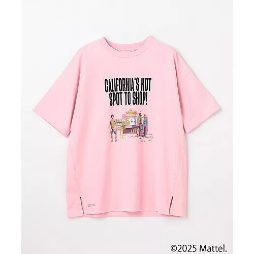 【エニー/ANY】の【Barbie(TM)】ロゴTシャツ 人気、トレンドファッション・服の通販 founy(ファニー) 　ファッション　Fashion　レディースファッション　Fashion for Women　トップス・カットソー　Cut & Sew Tops　シャツ・ブラウス・オフィスカジュアル　Elegant Blouses & Button-Ups　ロングTシャツ・Tシャツ　Longline T-Shirts & Tees　イラスト　Illustration　カットソー　Cut and Sewn Top　カリフォルニア　California, Cali Style　キャップ　Cap, Baseball Cap　シンプル　Simple, Minimal　スリット　Slit, Slit Detail　デニム　Denim, Jeans Material　人気　Popular, Best Seller　長袖　Long Sleeve, Full Sleeve　フリル　Frill, Ruffle　プリント　Print, Printed Pattern　ベーシック　Basic, Essential　半袖　Short Sleeve, Half Sleeve　リボン　Ribbon, Bow　プチプライス・低価格　Affordable / Budget Price　夏　Summer　 other-1|ID: prp329100004888729 ipo3291000000036510322