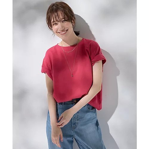 【エニー/ANY】のヨーロピアンリネンツイストスリーブブラウス インテリア・キッズ・メンズ・レディースファッション・服の通販 founy(ファニー) 　ファッション　Fashion　レディースファッション　Fashion for Women　トップス・カットソー　Cut & Sew Tops　シャツ・ブラウス・オフィスカジュアル　Elegant Blouses & Button-Ups　カーディガン　Cardigan, Knitwear　ジャケット　Jacket, Outerwear　スリーブ　Sleeve, Long Sleeve / Short Sleeve　デニム　Denim, Jeans Material　フレンチ　French, French Style　リネン　Linen, Linen Fabric　リラックス　Relax, Relaxed Fit　ワイド　Wide, Wide Fit　エレガント 上品　Elegant　夏　Summer　レッド|ID: prp329100004888733 ipo3291000000036510356