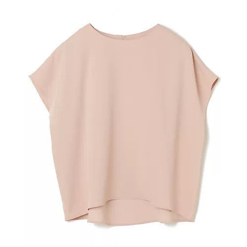 【イーバイエクラ/E by eclat】の【とろみ】コクーンブラウス インテリア・キッズ・メンズ・レディースファッション・服の通販 founy(ファウニー) 　ファッション　Fashion　レディースファッション　Fashion for Women　トップス・カットソー　Cut & Sew Tops　シャツ・ブラウス・オフィスカジュアル　Elegant Blouses & Button-Ups　とろみ　Fluid, Flowy Fabric　カッティング　Cutting Detail　シンプル　Simple, Minimal　洗える　Machine Washable　パウダーピンク1|ID: prp329100004888737 ipo3291000000037245413