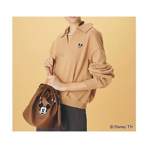 【エニー/ANY】の【ディズニー】ミッキーマウス/レトロスウェット インテリア・キッズ・メンズ・レディースファッション・服の通販 founy(ファニー) ファッション Fashion レディースファッション Fashion for Women トップス・カットソー Cut & Sew Tops レディースパーカー・カジュアルフーディー Casual Hoodies & Sweatshirts スウェット・クルーネックトップス Sweatshirts & Crewnecks / Relaxed Fit Sweat Tops コレクション Collection, Seasonal Line 巾着 Drawstring Bag, Kinchaku スウェット / スエット Sweatshirt, Sweatwear スキッパー Skipper, Open Collar フェイクレザー Faux Leather, PU Leather フェイス Face, Facial Design プリント Print, Printed Pattern ワイド Wide, Wide Fit おすすめ Recommended / Our Picks エレガント 上品 Elegant ブラウン|ID: prp329100004888742 ipo3291000000036510429