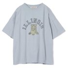 【レミレリーフ/REMI RELIEF】の【HPS別注】HARD SP加工20/-天竺BIGサイズT(ILLINOIS) 大人の最旬トレンドファッション＆コーディネート founy(ファウニー) ファッション Fashion レディースファッション Fashion for Women ヴィンテージ Vintage Style 洗える Machine Washable グラフィック Graphic, Graphic Design スペシャル Special, Limited Edition ダメージ Distressed, Destroyed 猫 Cat, Kitty プリント Print, Printed Pattern 別注 Limited Edition, Custom Order マニッシュ Mannish, Boyish モチーフ Motif, Design Theme おすすめ Recommended / Our Picks thumbnail ライトブルー|ID: prp329100004888755 ipo3291000000037248136