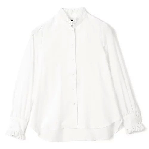 【ペールジュート/Pale Jute】のfrill collar blouse「Brigitte II」 人気、トレンドファッション・服の通販 founy(ファニー) 　ファッション　Fashion　レディースファッション　Fashion for Women　インナー　Innerwear　ギャザー　Gathered, Ruffled　スウェット / スエット　Sweatshirt, Sweatwear　フリル　Frill, Ruffle　エレガント 上品　Elegant　洗える　Machine Washable　 other-1|ID: prp329100004888759 ipo3291000000036510544