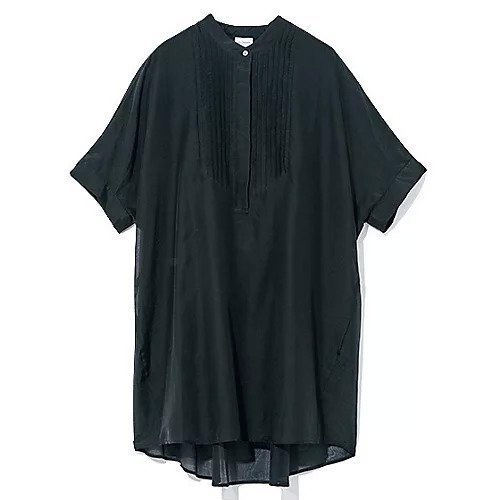 【トゥエルブクローゼット/12closet】の【洗える】コットンシルクチュニック(ロング丈) 人気、トレンドファッション・服の通販 founy(ファニー) 　ファッション　Fashion　レディースファッション　Fashion for Women　トップス・カットソー　Cut & Sew Tops　シルク　Silk, 100% Silk　シンプル　Simple, Minimal　ボトム　Bottoms, Lower Wear　ロング　Long, Long-Length　エレガント 上品　Elegant　洗える　Machine Washable　other-3|ID: prp329100004888773 ipo3291000000036510649