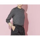 【ウメダ/UMEDA】の16GG CREW NECK PULLOVER 人気、トレンドファッション・服の通販 founy(ファニー) ファッション Fashion レディースファッション Fashion for Women トップス・カットソー Cut & Sew Tops カジュアルプルオーバー・ニットトップス Pullovers & Knit Tops / Casual Pullovers ショルダー Shoulder, Shoulder Strap スリーブ Sleeve, Long Sleeve / Short Sleeve エレガント 上品 Elegant 洗える Machine Washable thumbnail Grey|ID: prp329100004889141 ipo3291000000036525930