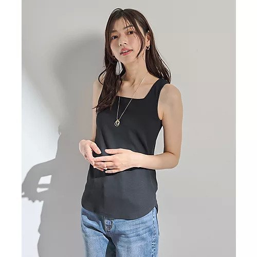 【エニー/ANY】のテレコタンクトップ 人気、トレンドファッション・服の通販 founy(ファニー) 　ファッション　Fashion　レディースファッション　Fashion for Women　インナー　Innerwear　洗える　Machine Washable　カーディガン　Cardigan, Knitwear　抗菌　Antibacterial, Bacteria-Resistant　タンク　Tank Top, Sleeveless Top　テレコ　Ribbed, Rib Stitch　トレンド　Trend, Trending Now　おすすめ　Recommended / Our Picks　other-2|ID: prp329100004889148 ipo3291000000036526037