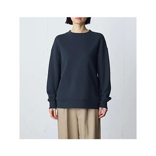 【ミディウミ/MidiUmi】のループウィールスウェットプルオーバー インテリア・キッズ・メンズ・レディースファッション・服の通販 founy(ファニー) 　ファッション　Fashion　レディースファッション　Fashion for Women　トップス・カットソー　Cut & Sew Tops　レディースパーカー・カジュアルフーディー　Casual Hoodies & Sweatshirts　カジュアルプルオーバー・ニットトップス　Pullovers & Knit Tops / Casual Pullovers　スウェット・クルーネックトップス　Sweatshirts & Crewnecks / Relaxed Fit Sweat Tops　コンパクト　Compact, Small Size　ベーシック　Basic, Essential　ループ　Loop, Loop Knit　ネイビー|ID: prp329100004889150 ipo3291000000036526062