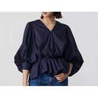 【マリハ/MARIHA】の春の訪れのブラウス 人気、トレンドファッション・服の通販 founy(ファニー) ファッション Fashion レディースファッション Fashion for Women トップス・カットソー Cut & Sew Tops シャツ・ブラウス・オフィスカジュアル Elegant Blouses & Button-Ups カフス Cuff Design リボン Ribbon, Bow 春 Spring 羽織 Haori, Light Jacket thumbnail Midnight Ocean|ID: prp329100004889185 ipo3291000000036526301