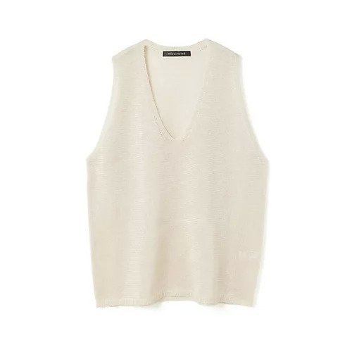 【ミズイロ インド/mizuiro ind】のワイドVネックベスト インテリア・キッズ・メンズ・レディースファッション・服の通販 founy(ファニー) 　ファッション　Fashion　レディースファッション　Fashion for Women　アウター　Coat / Outerwear Collection　トップス・カットソー　Cut & Sew Tops　ベスト&ジレ / 重ね着スタイル　Vests & Gilets　Vネックトップス　V-Neck Tops / V-Cut Neckline Shirts　インナー　Innerwear　シアー　Sheer, See-Through　ノースリーブ　Sleeveless, No-Sleeve　ベスト　Vest, Waistcoat　ワイド　Wide, Wide Fit　人気　Popular, Best Seller　今季　This Season, Current Season　夏　Summer　春　Spring　S/S・春夏　SS, Spring/Summer, Warm Season　アイボリー|ID: prp329100004890786 ipo3291000000036554123