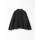 【ミズイロ インド/mizuiro ind】のレーススタンドカラーワイドシャツ 人気、トレンドファッション・服の通販 founy(ファニー) ファッション Fashion レディースファッション Fashion for Women トップス・カットソー Cut & Sew Tops シャツ・ブラウス・オフィスカジュアル Elegant Blouses & Button-Ups フロント Front, Front Design レース Lace, Lace Fabric ヴィンテージ Vintage Style エレガント 上品 Elegant 人気 Popular, Best Seller 羽織 Haori, Light Jacket thumbnail ブラック|ID: prp329100004895872 ipo3291000000036602910