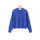 【ミディウミ/MidiUmi】のボウタイニットカーディガン 人気、トレンドファッション・服の通販 founy(ファニー) ファッション Fashion レディースファッション Fashion for Women トップス・カットソー Cut & Sew Tops ニット Knit Tops & Sweaters カーディガン・羽織り Layered Style Cardigans オケージョン Occasion Wear カーディガン Cardigan, Knitwear リボン Ribbon, Bow thumbnail ブルー|ID: prp329100004895928 ipo3291000000036603986