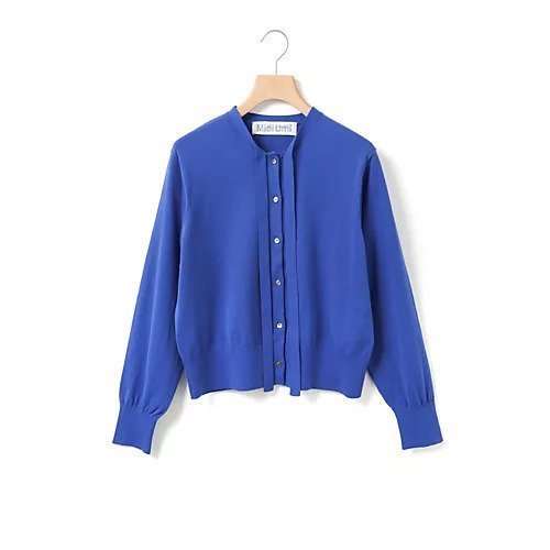 【ミディウミ/MidiUmi】のボウタイニットカーディガン インテリア・キッズ・メンズ・レディースファッション・服の通販 founy(ファニー) 　ファッション　Fashion　レディースファッション　Fashion for Women　トップス・カットソー　Cut & Sew Tops　ニット　Knit Tops & Sweaters　カーディガン・羽織り　Layered Style Cardigans　オケージョン　Occasion Wear　カーディガン　Cardigan, Knitwear　リボン　Ribbon, Bow　ブルー|ID: prp329100004895928 ipo3291000000036603986