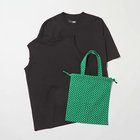 【トゥエルブクローゼット/12closet】の【洗える】USAコットンワイドTシャツ&ノースリーブTシャツ 人気、トレンドファッション・服の通販 founy(ファニー) ファッション Fashion レディースファッション Fashion for Women トップス・カットソー Cut & Sew Tops キャミソール&ノースリーブ Camisoles & Sleeveless Tops シャツ・ブラウス・オフィスカジュアル Elegant Blouses & Button-Ups ロングTシャツ・Tシャツ Longline T-Shirts & Tees ドット Polka Dot, Dot Pattern ノースリーブ Sleeveless, No-Sleeve ボックス Boxy, Box Shape ワイド Wide, Wide Fit 巾着 Drawstring Bag, Kinchaku 洗える Machine Washable thumbnail ブラックT&ブラックノースリーブ|ID: prp329100004898303 ipo3291000000036644051