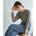 【スタイルデリ/STYLE DELI】の絶妙に緩いフワとろカットソートップス 人気、トレンドファッション・服の通販 founy(ファニー) ファッション Fashion レディースファッション Fashion for Women トップス・カットソー Cut & Sew Tops カットソー・ベーシックTシャツ Cut-and-Sewn Tops / Stretch Tees & Basics イエロー Yellow インナー Innerwear オレンジ Orange カットソー Cut and Sewn Top サロペット Overalls, Salopette ストライプ Stripe, Striped Pattern ストレート Straight, Straight Cut スリット Slit, Slit Detail とろみ Fluid, Flowy Fabric 長袖 Long Sleeve, Full Sleeve ベスト Vest, Waistcoat thumbnail サンド|ID: prp329100004898803 ipo3291000000036649783