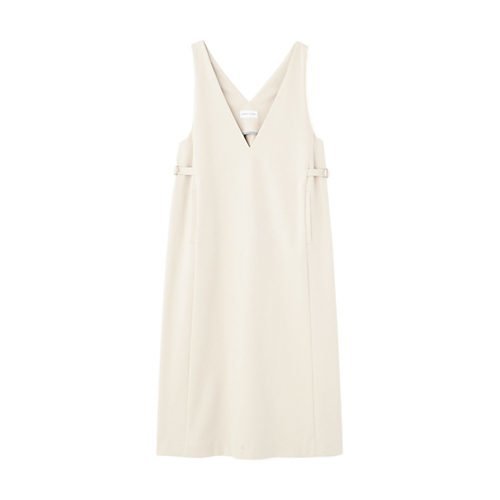 【ヒューマンウーマン/HUMAN WOMAN】のストレッチポンチVネックジャンパースカート 人気、トレンドファッション・服の通販 founy(ファニー) ファッション Fashion レディースファッション Fashion for Women スカート Skirts おすすめ Recommended / Our Picks カットソー Cut and Sewn Top スタンダード Standard, Basic ストレッチ Stretch, Stretchy Fabric リラックス Relax, Relaxed Fit エレガント 上品 Elegant other-2|ID: prp329100004898824 ipo3291000000036649953