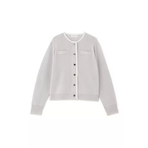 【ヒューマンウーマン/HUMAN WOMAN】のミドルゲージギマカーディガン 人気、トレンドファッション・服の通販 founy(ファニー) 　ファッション　Fashion　レディースファッション　Fashion for Women　トップス・カットソー　Cut & Sew Tops　カーディガン・羽織り　Layered Style Cardigans　おすすめ　Recommended / Our Picks　ジャケット　Jacket, Outerwear　スタンダード　Standard, Basic　パイピング　Piping, Trim Design　ベーシック　Basic, Essential　ボトム　Bottoms, Lower Wear　ポケット　Pocket, Pocket Detail　鹿の子　Piqué, Kanoko Fabric　other-2|ID: prp329100004898827 ipo3291000000036649983