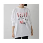 【ウィムガゼット/Whim Gazette】のロゴロングスリーブTシャツ 人気、トレンドファッション・服の通販 founy(ファニー) ファッション Fashion レディースファッション Fashion for Women トップス・カットソー Cut & Sew Tops シャツ・ブラウス・オフィスカジュアル Elegant Blouses & Button-Ups ロングTシャツ・Tシャツ Longline T-Shirts & Tees 2026年 2026 カットソー Cut and Sewn Top スリーブ Sleeve, Long Sleeve / Short Sleeve プリント Print, Printed Pattern ベーシック Basic, Essential ロング Long, Long-Length thumbnail オフホワイト|ID: prp329100004898828 ipo3291000000036649996