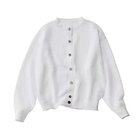 【エムセブンデイズ/M7days】の【洗える】ワイドリブシアーカーディガン ホワイト|ID:prp329100004906659