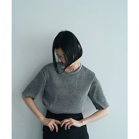 【マージュール/marjour】のGLITTER TEE 人気、トレンドファッション・服の通販 founy(ファニー) ファッション Fashion レディースファッション Fashion for Women ストレッチ Stretch, Stretchy Fabric デニム Denim, Jeans Material トレンド Trend, Trending Now リラックス Relax, Relaxed Fit おすすめ Recommended / Our Picks 夏 Summer |ID:prp329100004907889