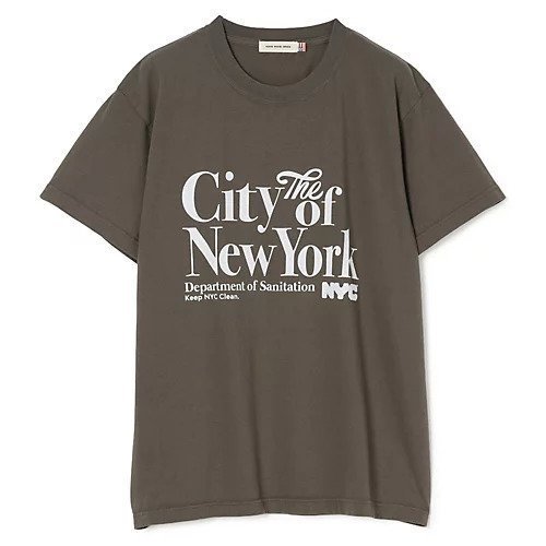 【グッドロックスピード/GOOD ROCK SPEED】のNYC Tshirts インテリア・キッズ・メンズ・レディースファッション・服の通販 founy(ファニー) 　ファッション　Fashion　レディースファッション　Fashion for Women　トップス・カットソー　Cut & Sew Tops　シャツ・ブラウス・オフィスカジュアル　Elegant Blouses & Button-Ups　ロングTシャツ・Tシャツ　Longline T-Shirts & Tees　グラフィック　Graphic, Graphic Design　コラボ　Collaboration, Collab　ニューヨーク　New York, NYC Style　リラックス　Relax, Relaxed Fit　洗える　Machine Washable　ブラウン|ID: prp329100004907901 ipo3291000000036758549