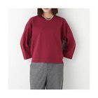 【ヒューマンウーマン/HUMAN WOMAN】のオーガニックコットン混プレーティングプルオーバー 人気、トレンドファッション・服の通販 founy(ファニー) ファッション Fashion レディースファッション Fashion for Women トップス・カットソー Cut & Sew Tops カジュアルプルオーバー・ニットトップス Pullovers & Knit Tops / Casual Pullovers おすすめ Recommended / Our Picks スタンダード Standard, Basic トレーナー Sweatshirt, Trainer バランス Balance, Style Balance ボトム Bottoms, Lower Wear thumbnail ボルドー|ID: prp329100004910860 ipo3291000000036796552