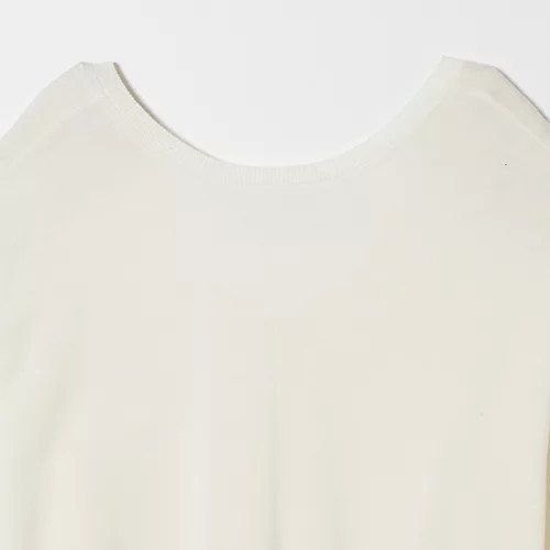 【スローン/SLOANE】の18G天竺 強撚コットン 2WAYプルオーバー 人気、トレンドファッション・服の通販 founy(ファニー) 　ファッション　Fashion　レディースファッション　Fashion for Women　トップス・カットソー　Cut & Sew Tops　カジュアルプルオーバー・ニットトップス　Pullovers & Knit Tops / Casual Pullovers　カッティング　Cutting Detail　洗える　Machine Washable　other-3|ID: prp329100004916920 ipo3291000000036862833