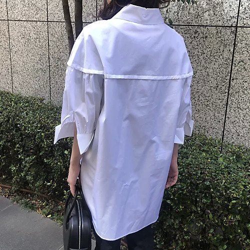 【エクラ/eclat】の袖ボリュームブラウス 人気、トレンドファッション・服の通販 founy(ファニー) 　ファッション　Fashion　レディースファッション　Fashion for Women　トップス・カットソー　Cut & Sew Tops　シャツ・ブラウス・オフィスカジュアル　Elegant Blouses & Button-Ups　ストライプ　Stripe, Striped Pattern　ボトム　Bottoms, Lower Wear　別注　Limited Edition, Custom Order　other-3|ID: prp329100004916921 ipo3291000000036862837