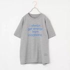 【タンタン/TANGTANG】の【LEEマルシェ20th別注】【洗える】A MESSAGE「MAGAZINES」 人気、トレンドファッション・服の通販 founy(ファニー) ファッション Fashion レディースファッション Fashion for Women ワンポイント One Point, Statement Accent 人気 Popular, Best Seller 別注 Limited Edition, Custom Order 洗える Machine Washable thumbnail グレー×ブルー|ID: prp329100004916929 ipo3291000000036862886