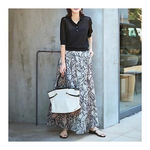 【スローン/SLOANE】の【Marisol別注】接触冷感シアー半袖ポロ 人気、トレンドファッション・服の通販 founy(ファニー) 　ファッション　Fashion　レディースファッション　Fashion for Women　トップス・カットソー　Cut & Sew Tops　シアー　Sheer, See-Through　エレガント 上品　Elegant　別注　Limited Edition, Custom Order　半袖　Short Sleeve, Half Sleeve　夏　Summer　洗える　Machine Washable　other-2|ID: prp329100004916930 ipo3291000000036862898