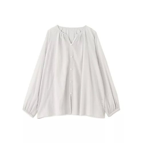 【ヒューマンウーマン/HUMAN WOMAN】のダイヤドットギャザーブラウス 人気、トレンドファッション・服の通販 founy(ファニー) 　ファッション　Fashion　レディースファッション　Fashion for Women　トップス・カットソー　Cut & Sew Tops　シャツ・ブラウス・オフィスカジュアル　Elegant Blouses & Button-Ups　おすすめ　Recommended / Our Picks　カフス　Cuff Design　ギャザー　Gathered, Ruffled　スタンダード　Standard, Basic　バランス　Balance, Style Balance　羽織　Haori, Light Jacket　other-3|ID: prp329100004916939 ipo3291000000036862965