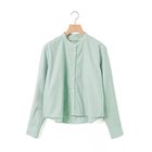 【ミディウミ/MidiUmi】のパターンショートシャツ 人気、トレンドファッション・服の通販 founy(ファニー) ファッション Fashion レディースファッション Fashion for Women トップス・カットソー Cut & Sew Tops シャツ・ブラウス・オフィスカジュアル Elegant Blouses & Button-Ups ショート Short, Short Length ストライプ Stripe, Striped Pattern ブロード Broadcloth, Fine Cotton ベーシック Basic, Essential メンズ Men's, Menswear 定番 Standard, Basic Item 春 Spring 無地 Plain, Solid Color 秋 Autumn thumbnail グリーン|ID: prp329100004917093 ipo3291000000036868184