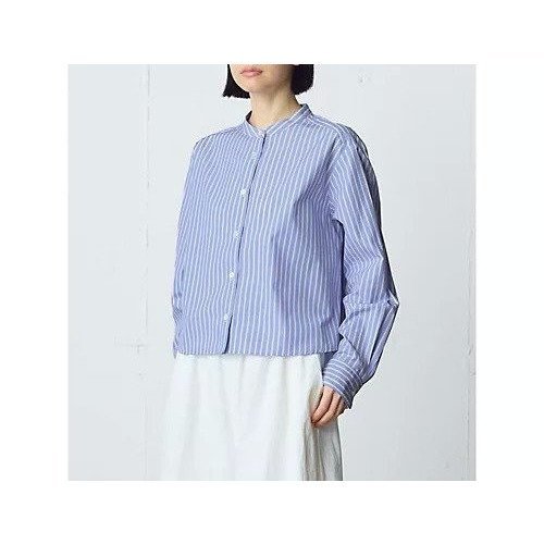 【ミディウミ/MidiUmi】のパターンショートシャツ 人気、トレンドファッション・服の通販 founy(ファニー) 　ファッション　Fashion　レディースファッション　Fashion for Women　トップス・カットソー　Cut & Sew Tops　シャツ・ブラウス・オフィスカジュアル　Elegant Blouses & Button-Ups　ショート　Short, Short Length　ストライプ　Stripe, Striped Pattern　ブロード　Broadcloth, Fine Cotton　ベーシック　Basic, Essential　メンズ　Men's, Menswear　定番　Standard, Basic Item　春　Spring　無地　Plain, Solid Color　秋　Autumn　other-3|ID: prp329100004917093 ipo3291000000036868189