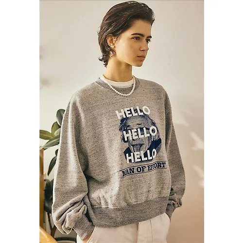 【オブラダ/Oblada】のUNCLE SWEAT 人気、トレンドファッション・服の通販 founy(ファニー) 　ファッション　Fashion　レディースファッション　Fashion for Women　トップス・カットソー　Cut & Sew Tops　レディースパーカー・カジュアルフーディー　Casual Hoodies & Sweatshirts　スウェット・クルーネックトップス　Sweatshirts & Crewnecks / Relaxed Fit Sweat Tops　シンプル　Simple, Minimal　スウェット / スエット　Sweatshirt, Sweatwear　プリント　Print, Printed Pattern　洗える　Machine Washable　other-2|ID: prp329100004918508 ipo3291000000036890933