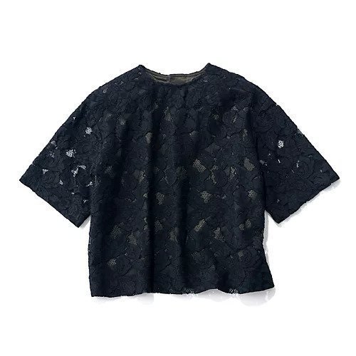 【イーバイエクラ/E by eclat】のバックラインレーストップス 人気、トレンドファッション・服の通販 founy(ファニー) 　ファッション　Fashion　レディースファッション　Fashion for Women　トップス・カットソー　Cut & Sew Tops　レース　Lace, Lace Fabric　洗える　Machine Washable　other-3|ID: prp329100004918515 ipo3291000000036891115