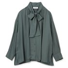 【サクラ/SACRA】のボウタイシャツ/ TRIACE VINTAGE TWILL 人気、トレンドファッション・服の通販 founy(ファニー) ファッション Fashion レディースファッション Fashion for Women トップス・カットソー Cut & Sew Tops シャツ・ブラウス・オフィスカジュアル Elegant Blouses & Button-Ups おすすめ Recommended / Our Picks ドレープ Drape, Draping Fabric thumbnail ASH GREEN|ID: prp329100004918533 ipo3291000000036891675