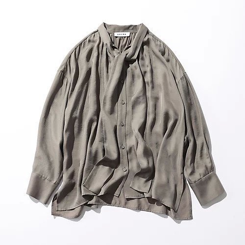 【サクラ/SACRA】のボウタイシャツ/ TRIACE VINTAGE TWILL 人気、トレンドファッション・服の通販 founy(ファニー) 　ファッション　Fashion　レディースファッション　Fashion for Women　トップス・カットソー　Cut & Sew Tops　シャツ・ブラウス・オフィスカジュアル　Elegant Blouses & Button-Ups　おすすめ　Recommended / Our Picks　ドレープ　Drape, Draping Fabric　other-3|ID: prp329100004918533 ipo3291000000036891679