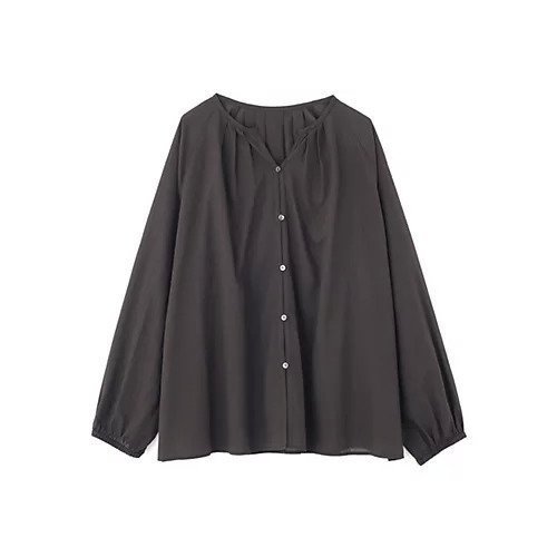 【ヒューマンウーマン/HUMAN WOMAN】のダイヤドットギャザーブラウス 人気、トレンドファッション・服の通販 founy(ファニー) 　ファッション　Fashion　レディースファッション　Fashion for Women　トップス・カットソー　Cut & Sew Tops　シャツ・ブラウス・オフィスカジュアル　Elegant Blouses & Button-Ups　おすすめ　Recommended / Our Picks　カフス　Cuff Design　ギャザー　Gathered, Ruffled　スタンダード　Standard, Basic　バランス　Balance, Style Balance　羽織　Haori, Light Jacket　other-2|ID: prp329100004918544 ipo3291000000036891933