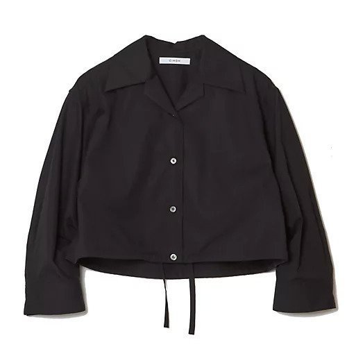 【エクラ/eclat】の【宮崎桃代さん別注】クロップトシャツ 人気、トレンドファッション・服の通販 founy(ファニー) ファッション Fashion レディースファッション Fashion for Women トップス・カットソー Cut & Sew Tops シャツ・ブラウス・オフィスカジュアル Elegant Blouses & Button-Ups バランス Balance, Style Balance 別注 Limited Edition, Custom Order 洗える Machine Washable other-1|ID: prp329100004918557 ipo3291000000036892141