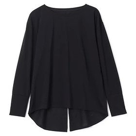 【スアデオ/suadeo】 バックスリットルーズトップス人気、トレンドファッション・服の通販 founy(ファニー) ファッション Fashion レディースファッション Fashion for Women トップス・カットソー Cut & Sew Tops なめらか Smooth, Silky Texture インナー Innerwear シルク Silk, 100% Silk シンプル Simple, Minimal スリット Slit, Slit Detail プレート Plate, Dish 洗える Machine Washable A/W・秋冬 Autumn/Winter |ID:prp329100004918568