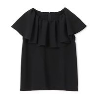 【エムセブンデイズ/M7days】のCOOLMAX(R)ラッフルブラウス 人気、トレンドファッション・服の通販 founy(ファニー) ファッション Fashion レディースファッション Fashion for Women トップス・カットソー Cut & Sew Tops シャツ・ブラウス・オフィスカジュアル Elegant Blouses & Button-Ups おすすめ Recommended / Our Picks クール Cool, Chic シンプル Simple, Minimal デコルテ Décolleté, Neckline フリル Frill, Ruffle 吸水 Absorbent, Quick-Dry 夏 Summer 洗える Machine Washable |ID:prp329100004918572