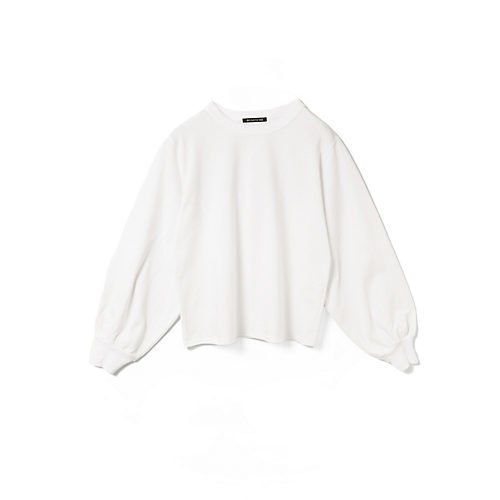 【ミズイロ インド/mizuiro ind】のパフスリーブロングT インテリア・キッズ・メンズ・レディースファッション・服の通販 founy(ファニー) 　ファッション　Fashion　レディースファッション　Fashion for Women　シンプル　Simple, Minimal　スリーブ　Sleeve, Long Sleeve / Short Sleeve　フィット　Fit, Slim Fit　オフホワイト|ID: prp329100004918573 ipo3291000000036892371