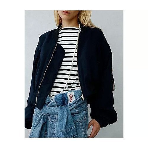 【マディソンブルー/MADISONBLUE】のBOAT NECK L/S TEE BORDER 人気、トレンドファッション・服の通販 founy(ファニー) 　ファッション　Fashion　レディースファッション　Fashion for Women　カットソー　Cut and Sewn Top　コンパクト　Compact, Small Size　ショルダー　Shoulder, Shoulder Strap　ドロップ　Drop Shoulder, Dropped Style　ボーダー　Border, Stripe　ルーズ　Loose, Oversized　other-3|ID: prp329100004918607 ipo3291000000036893053