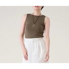 【マルティニーク/martinique】のコットンフライスノースリーブ カーキ|ID:prp329100004918609