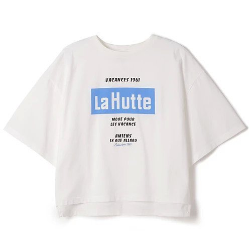 【スアデオ/suadeo】の【suadeo別注】La HutteワイドTシャツ インテリア・キッズ・メンズ・レディースファッション・服の通販 founy(ファニー) 　ファッション　Fashion　レディースファッション　Fashion for Women　トップス・カットソー　Cut & Sew Tops　シャツ・ブラウス・オフィスカジュアル　Elegant Blouses & Button-Ups　ロングTシャツ・Tシャツ　Longline T-Shirts & Tees　アウトドア　Outdoor Clothing　フランス　France, French　フレンチ　French, French Style　ボックス　Boxy, Box Shape　ワイド　Wide, Wide Fit　別注　Limited Edition, Custom Order　夏　Summer　春　Spring　S/S・春夏　SS, Spring/Summer, Warm Season　洗える　Machine Washable　ブルー|ID: prp329100004918622 ipo3291000000036893350