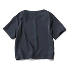 【エムセブンデイズ/M7days】の艶五分袖Tブラウス ネイビー|ID: prp329100004918658 ipo3291000000036893875